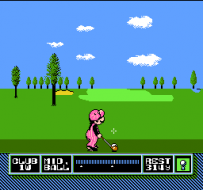 NES Open Tournament Golf gameplay screenshot